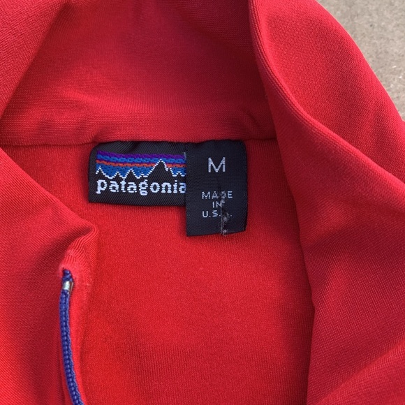 Patagonia Womens Pullover Sweatshirt Medium Red Like New ! - Picture 6 of 11